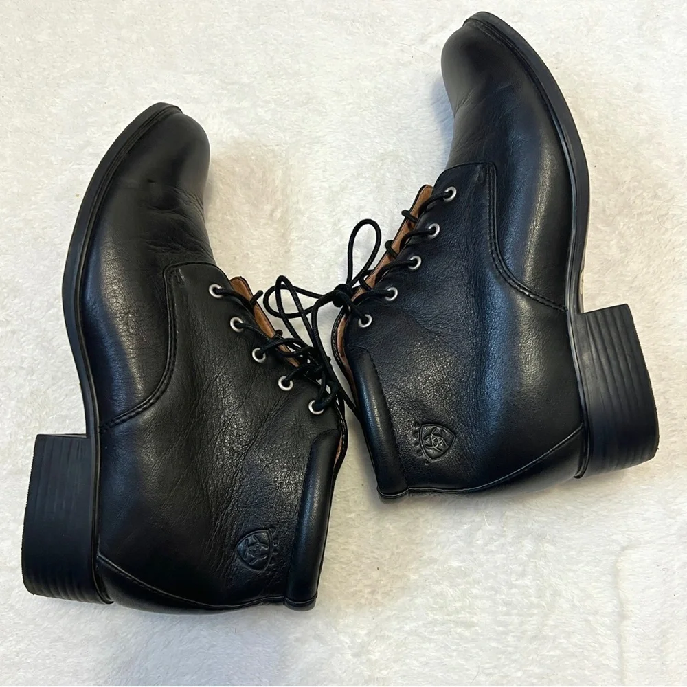 ARIAT Josie Kiltie Leather Riding Ankle Boots - Size 6.5